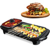 The Ultimate 2-in-1 Electric Hot Pot & BBQ Grill for Home Cooking