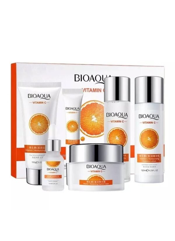 BIOAQUA 6 Pcs Vitamin C Skin Care Set