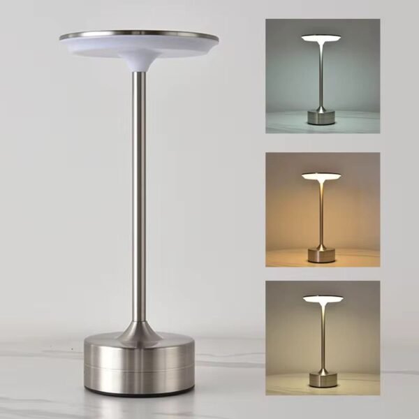 Electric Tabletop Lamp- Gold