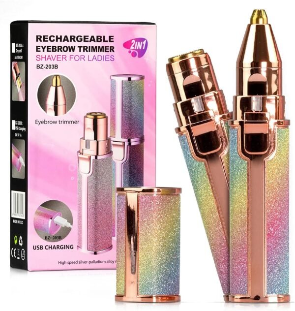 Rechargeable Eyebrow Trimmer 02 Pcs