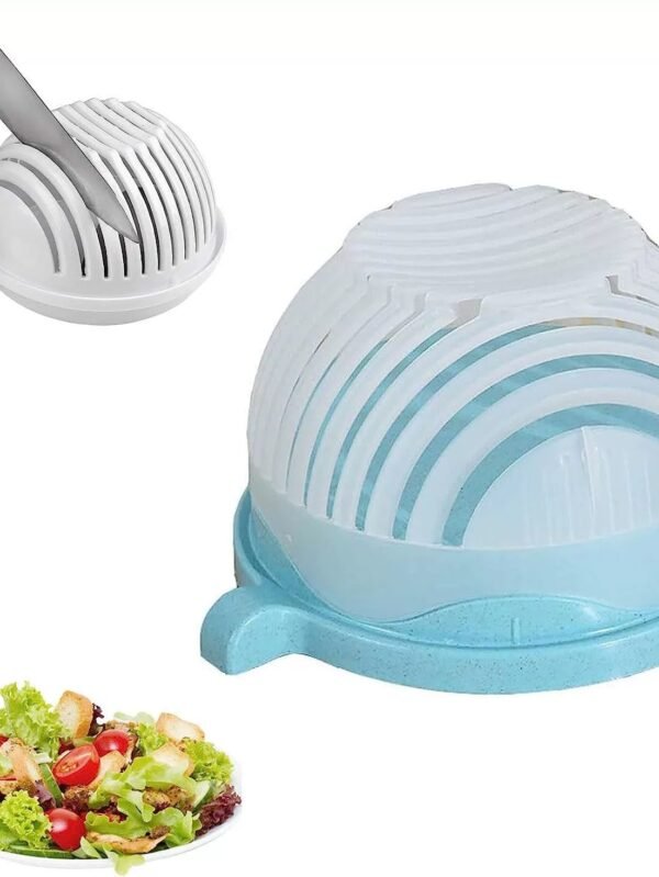 Creative Salad Cutter Fruit and Vegetable Cutter - Blue 2