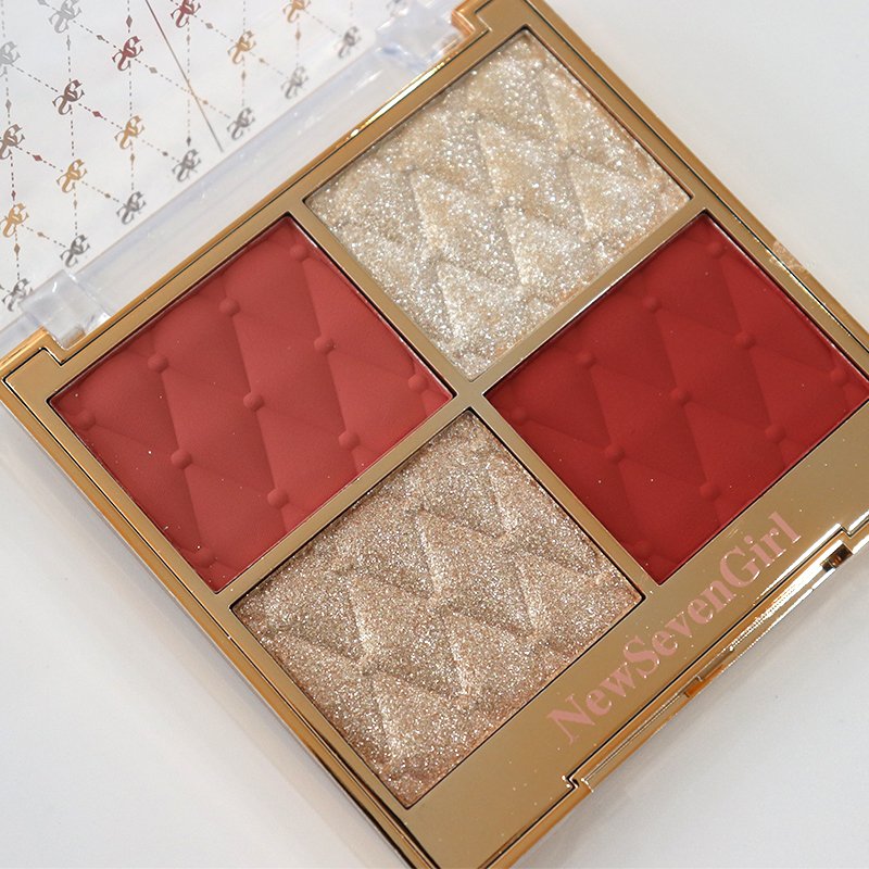 Waterproof Foundation Lipstick Eye Shadow Powder Blusher Full Set of Makeup Set - Image 4