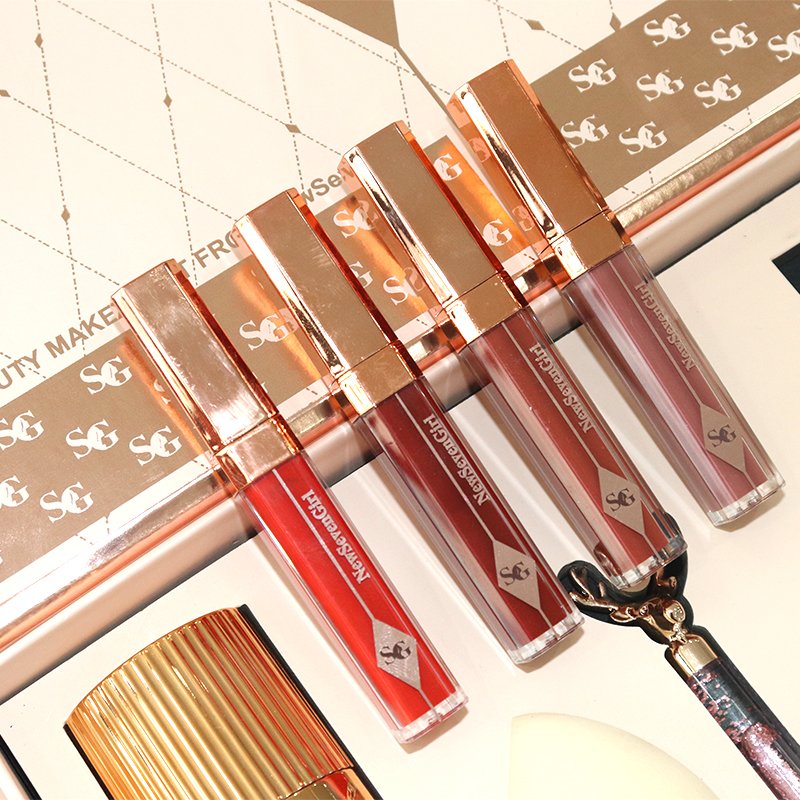 Waterproof Foundation Lipstick Eye Shadow Powder Blusher Full Set of Makeup Set - Image 3