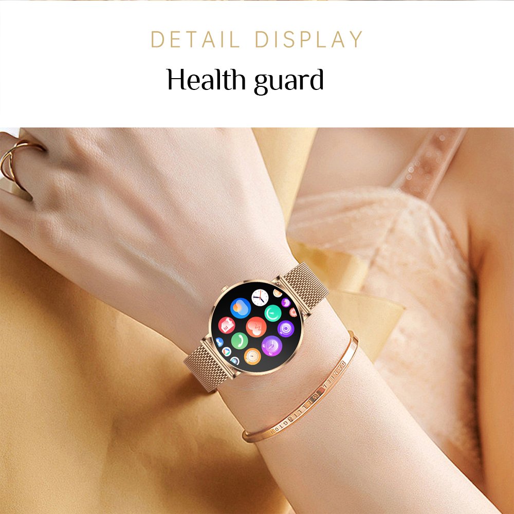 IP68 Waterproof VT8 Pro Women’s Smartwatch – 1.32″ AMOLED Display, Bluetooth Calling, AI Voice Assistant - Image 2