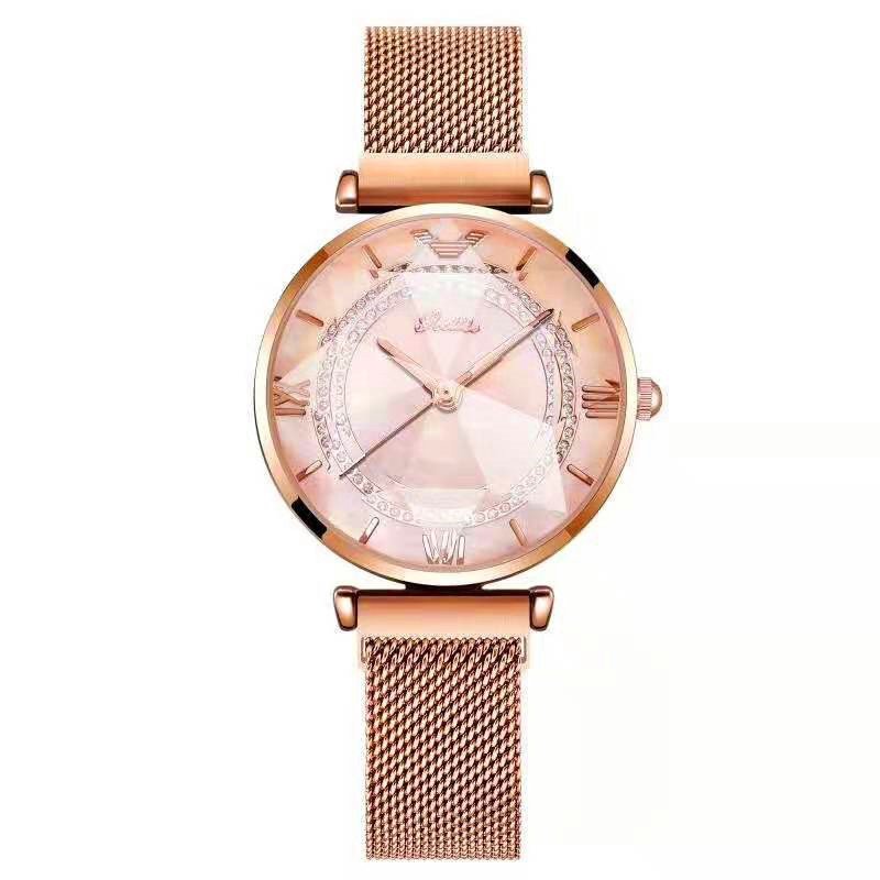 Women's Waterproof Magnetic Mesh Strap Watch - Image 5