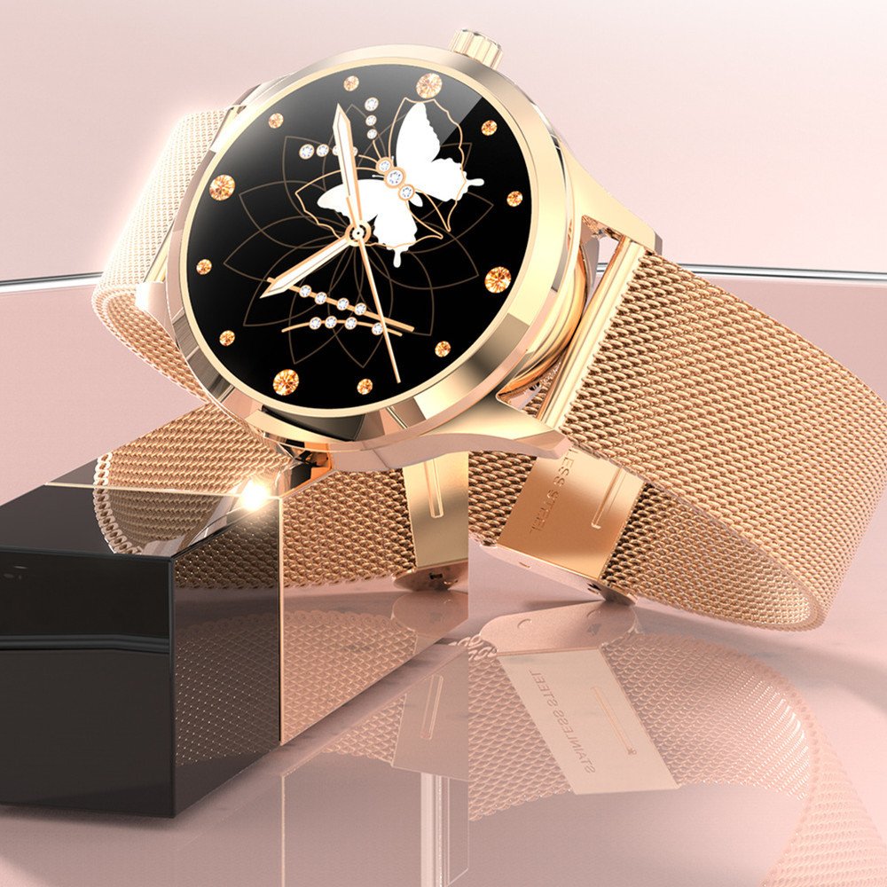 Women's Fashion Stainless Steel Smartwatch IP68 Waterproof - Image 5