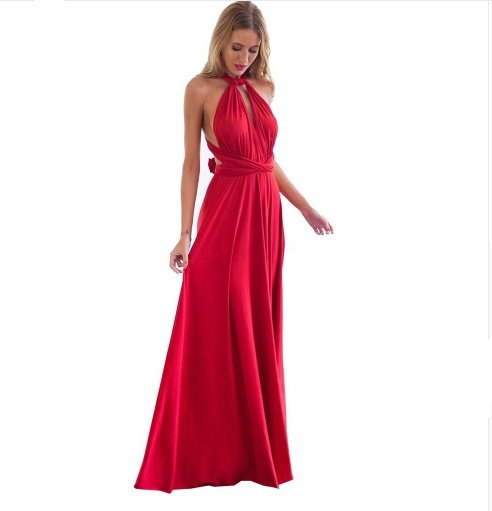 Women's Sexy Long Party Dress Club Floor-Length Summer Backless Bandage Maxi Dress Multiway Bridesmaids Boho Women Dress Vestidos - Image 9