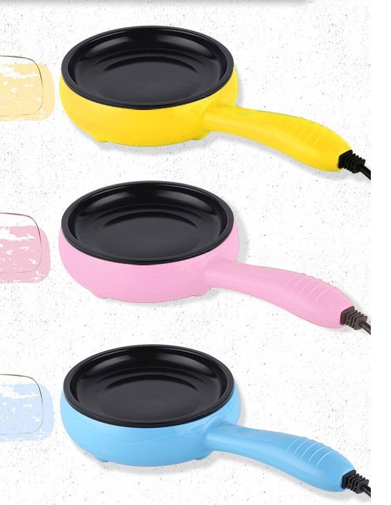 Multifunction Mini Electric Egg Omelette Cooker Non-stick Frying Pan - Image 2