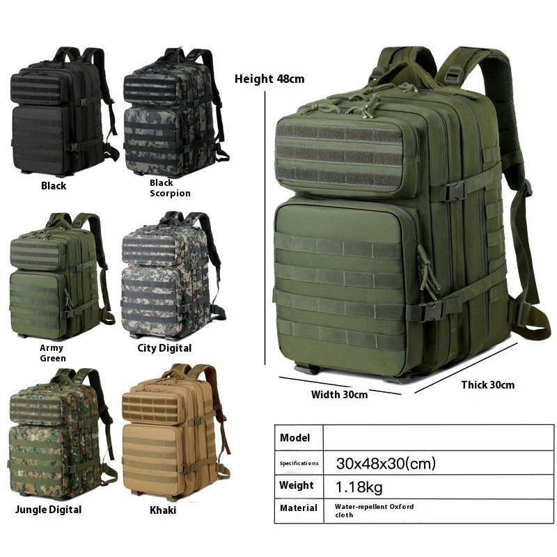 Outdoor Attack Tactical Backpack Multi-function Large Capacity - Image 5