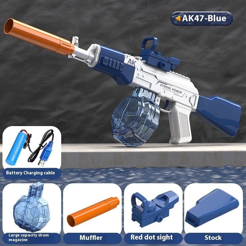 AK47 Electric Water Guns Fully Automatic Shooting Game For Children Gift - Image 7