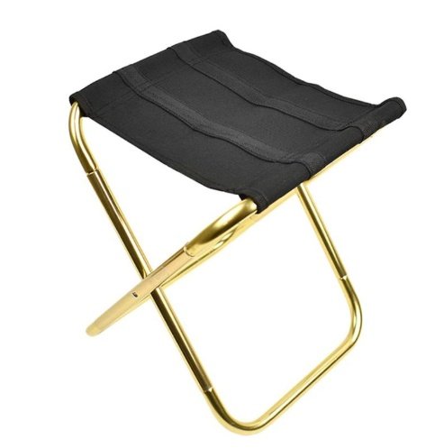 Outdoor folding chair - Black gold