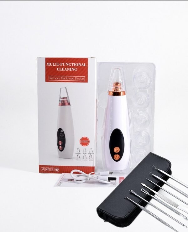 The pores clean artifact household cosmetic instrument suck black new instrument - USB 1pc Kit 1pc