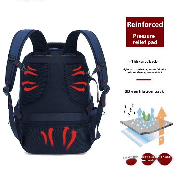 Men Women Mountaineering Waterproof Capacity Schoolbag - Image 2