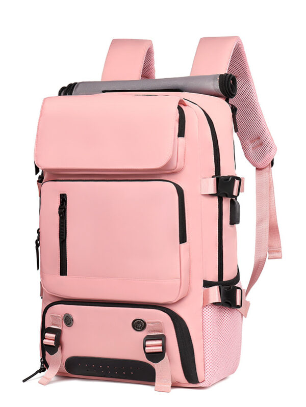 Leisure Travel Large Capacity Men's Backpack - Pink