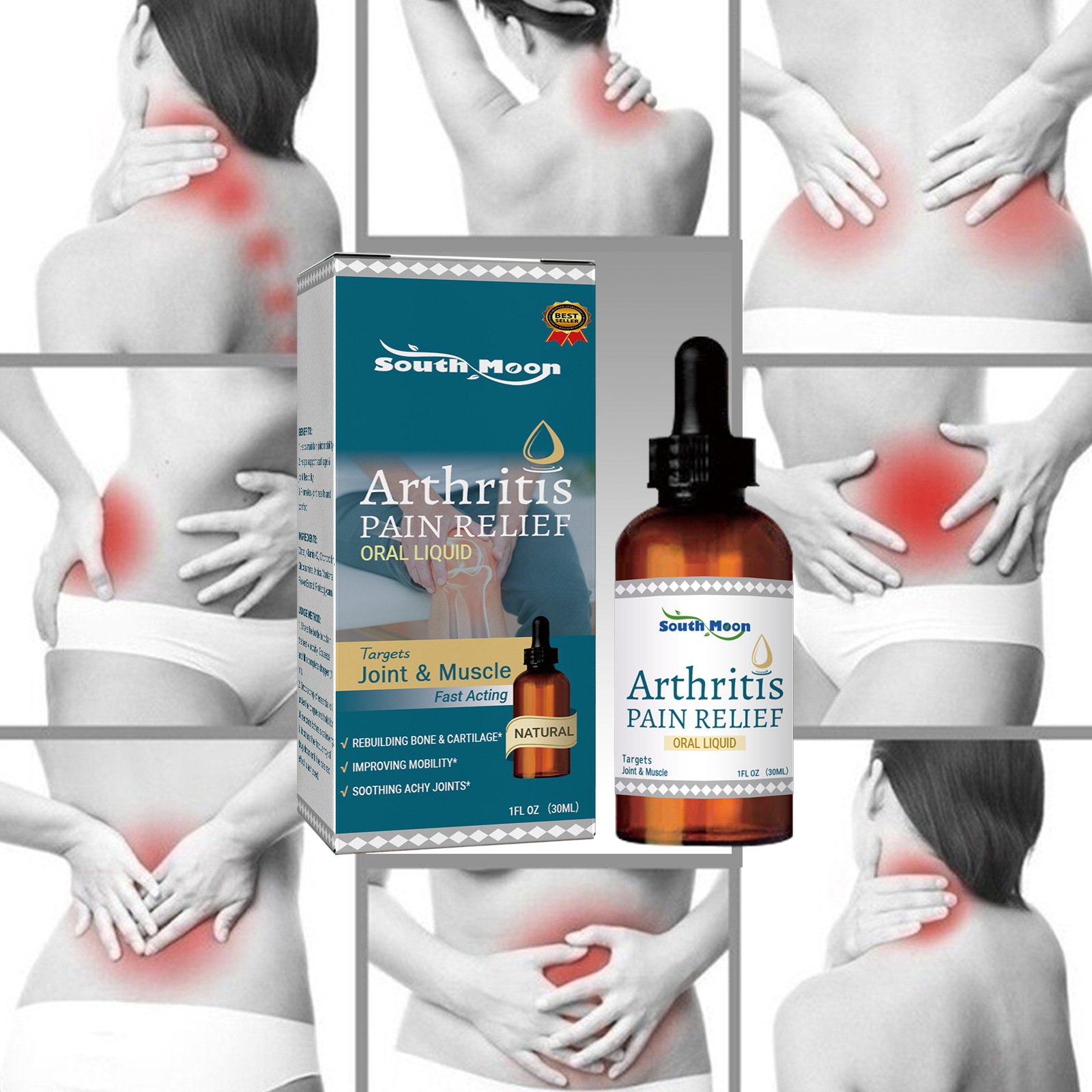 Lumbar Spine Shoulder Neck Leg Joint Repairing Liquid - Image 5