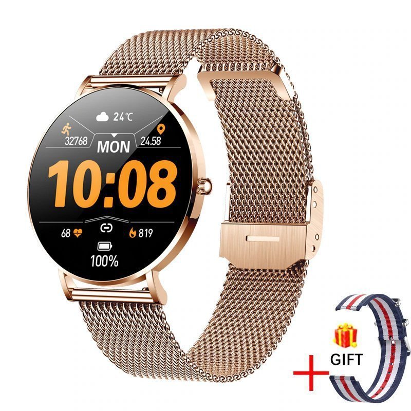 T8 Women's Thin Smart Call Watch Heart Rate And Blood Pressure Monitoring - Image 4