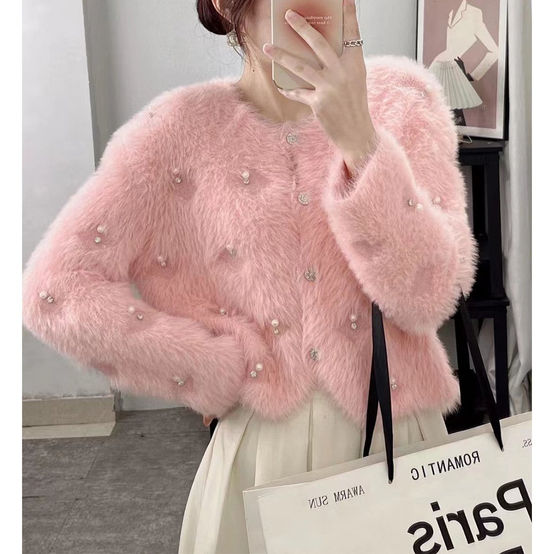 Beaded Sweater Female Regular Sleeve - Image 3