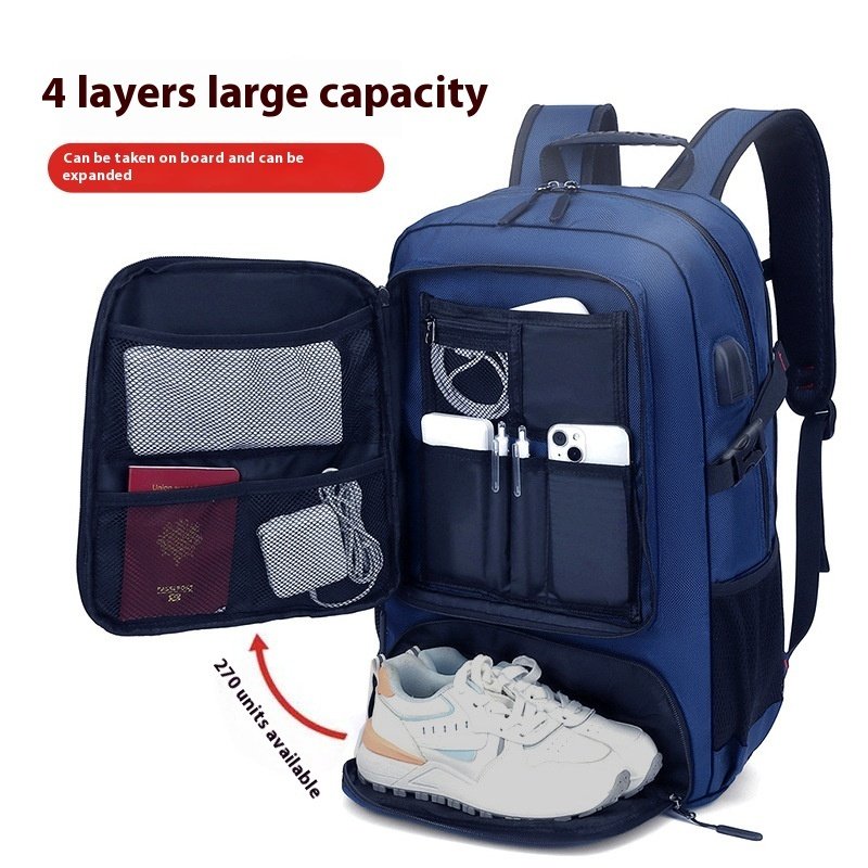 Men Women Mountaineering Waterproof Capacity Schoolbag - Image 5