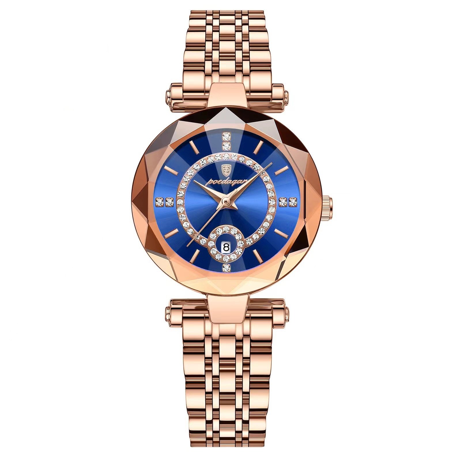 Women's Waterproof Alloy Watch Ultra-thin Fashion Quartz Watch - Image 8