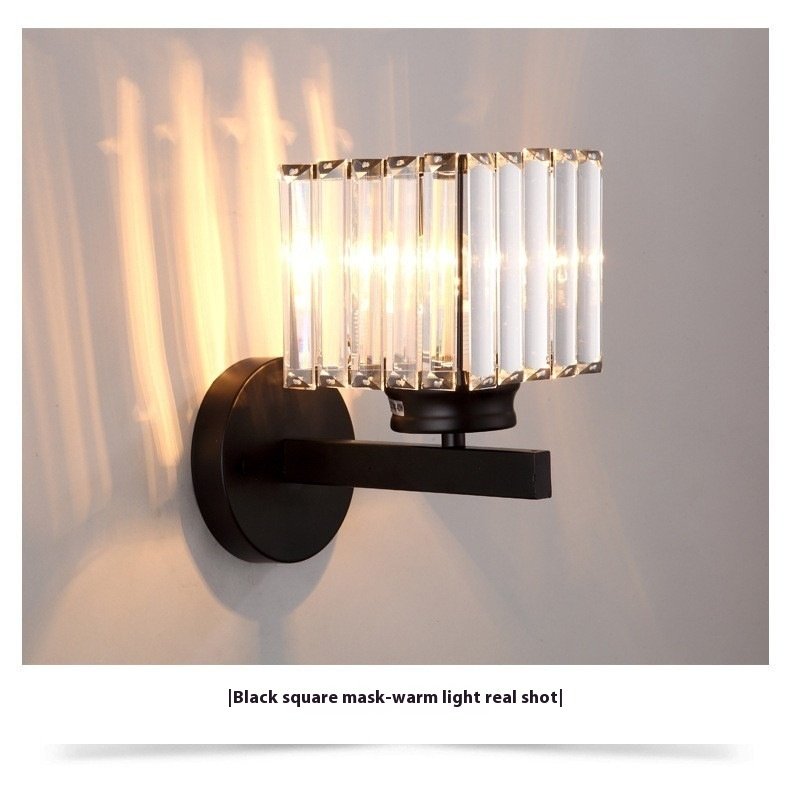 American Crystal Wall Lamp Simple Post-modern Living Room - Image 6