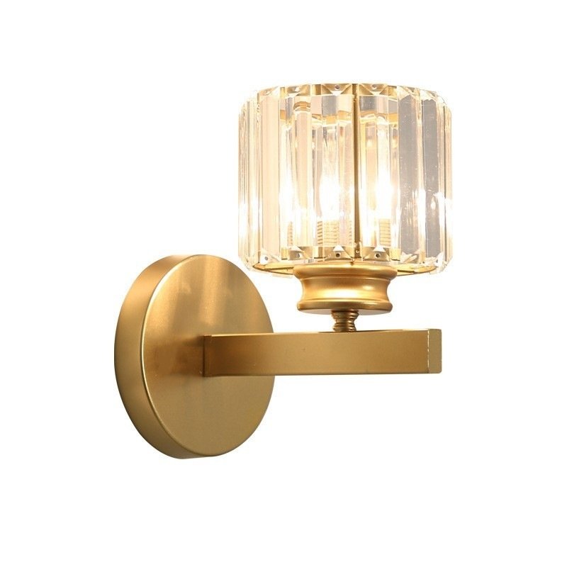 American Crystal Wall Lamp Simple Post-modern Living Room - Image 8